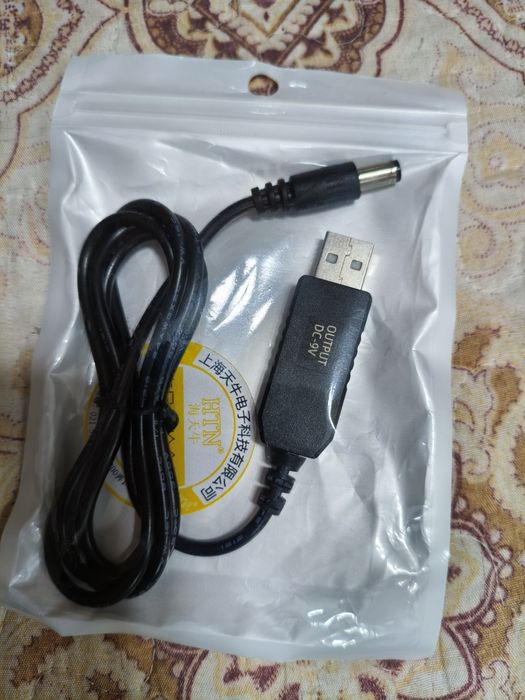 Переходник с Usb на 9 вольт