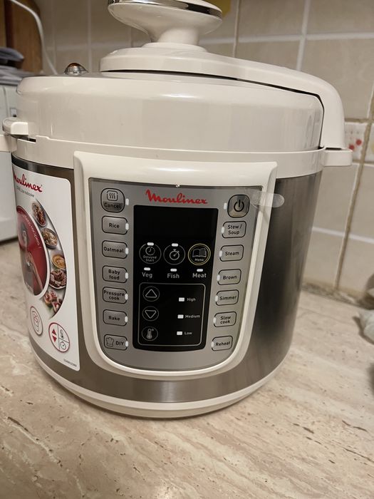 Oala sub presiune electrica Moulinex CE505A10 One Pot, 1200 W, 6 L, 25