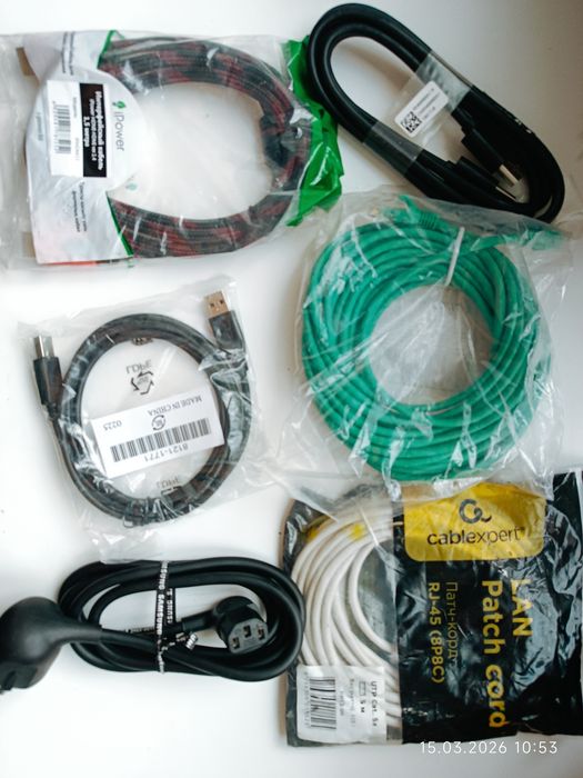 Кабели и шнуры для техники