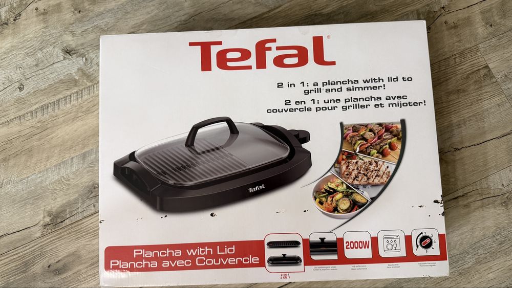 Tefal plita ejecteica 2 in 1