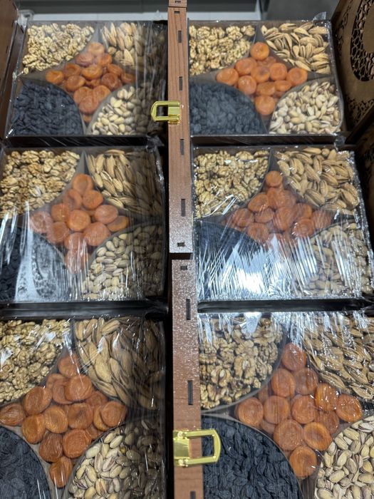 Сухофрукты, подарочный набор, подарочный бокс, quruq meva, sovğa quti