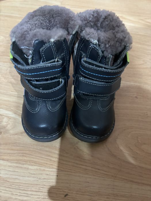 Детские зимние ботинки 22 размер