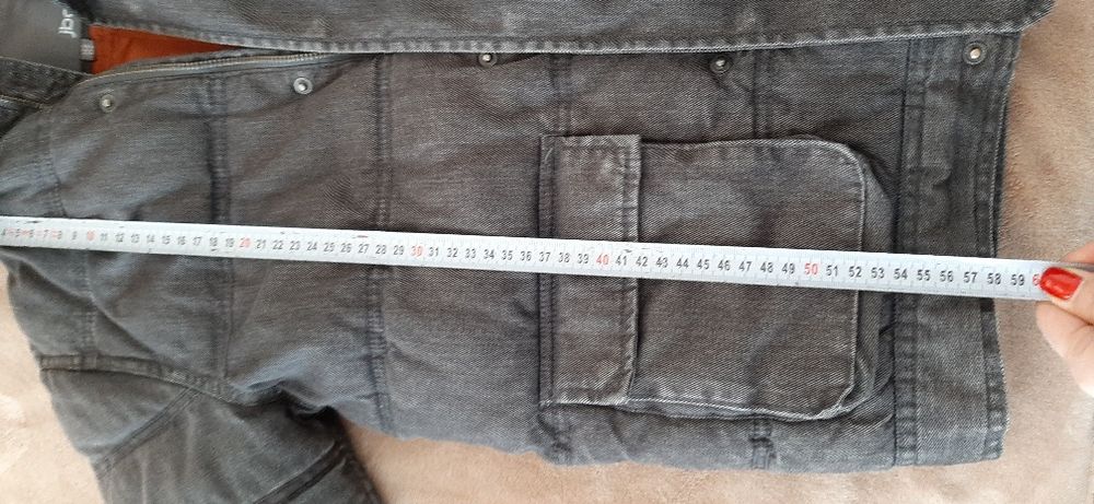 Детско зимно яке естествен пух от лисица на качулката Ръст 146-152