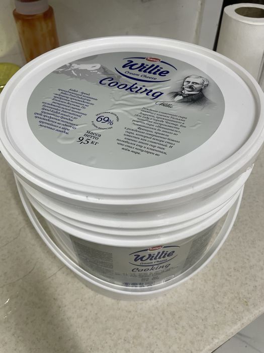 Ведро от cream cheese