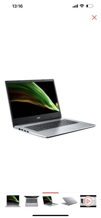 Ноутбук Acer Aspire 1 A114-33-P7BG