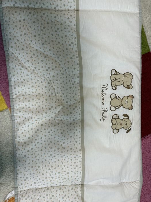 Apărători / protectii laterale pătuț bebe 170x42 cm