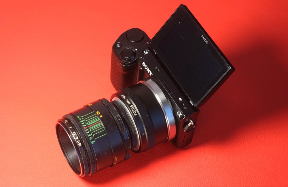 Sony Nex 5R + Гелиос 44-2