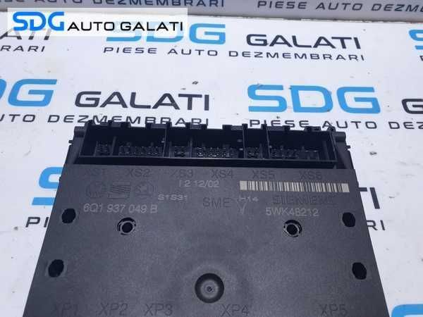 Unitate Modul Calculator Confort Comfort Seat Ibiza MK3 6L 2002 - 2008 Cod Piesa 6Q1937049B [L3780]