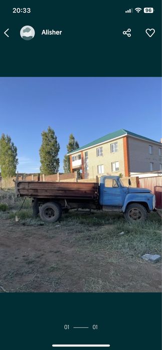 Газ 53 самосвал на запчасти на ходу
