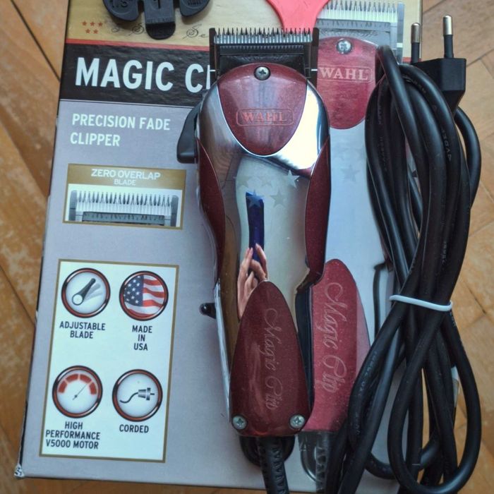 Машинка за подстригване, тример Wahl Magic Clip, Професионална