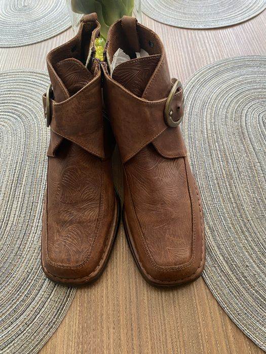 Botine piele naturala