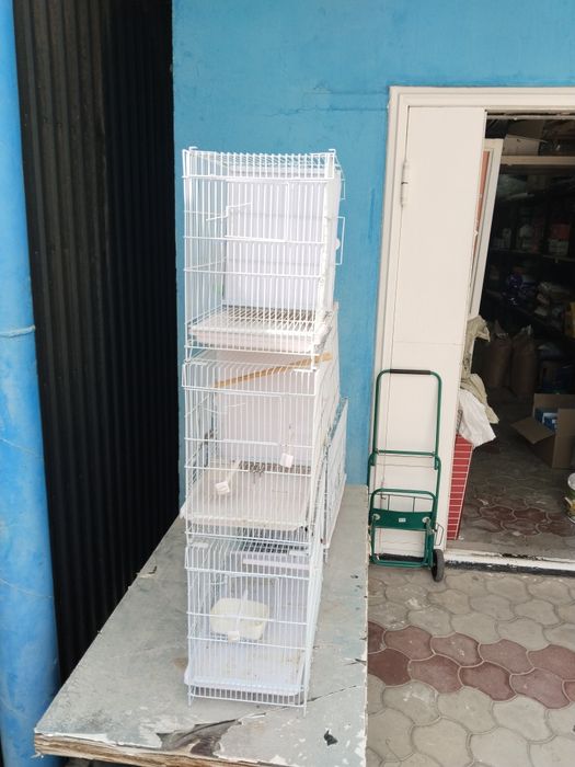 Клетка трехярусная