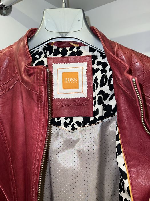 Кожено яке Boss Hugo Boss