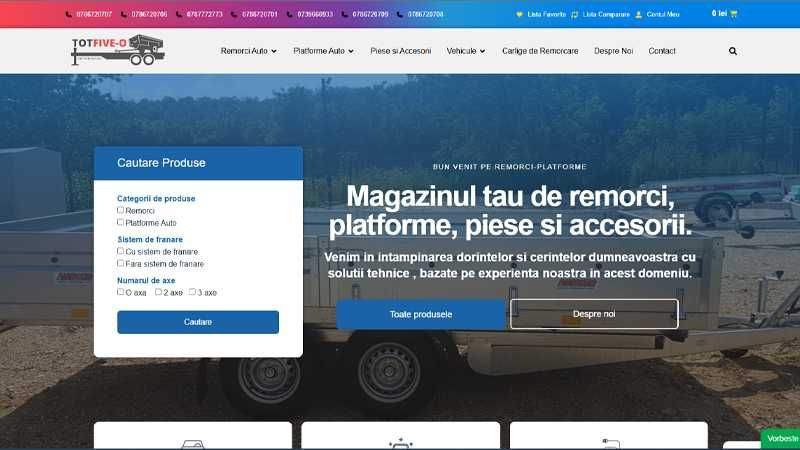 Creare Site Prezentare Profesional - Veio.ro