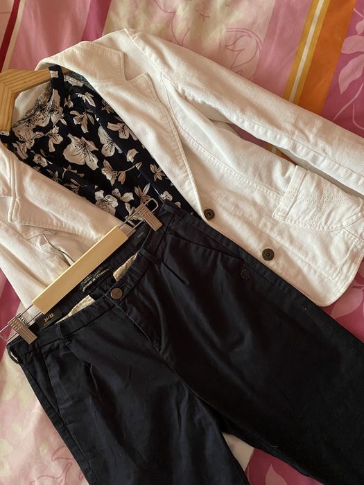 Scotch&soda, Mango, Fishbone-панталон, сако и топ