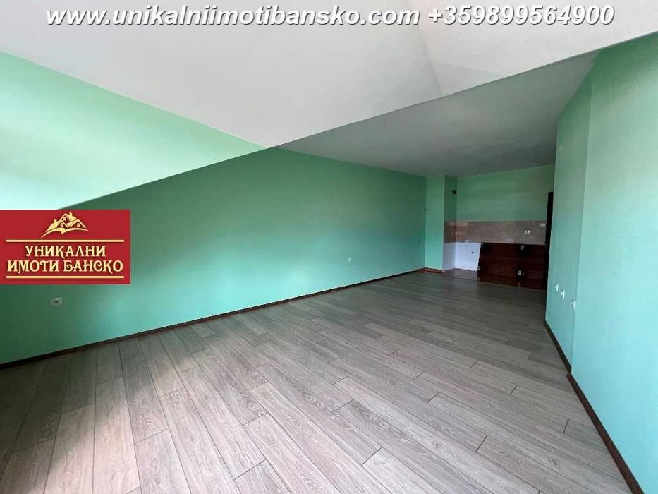 Просторен двустаен апартамент за продажба в Банско