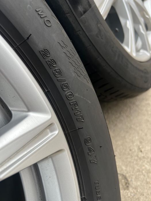 Roți de vară Audi 5x112 R17 impecabile