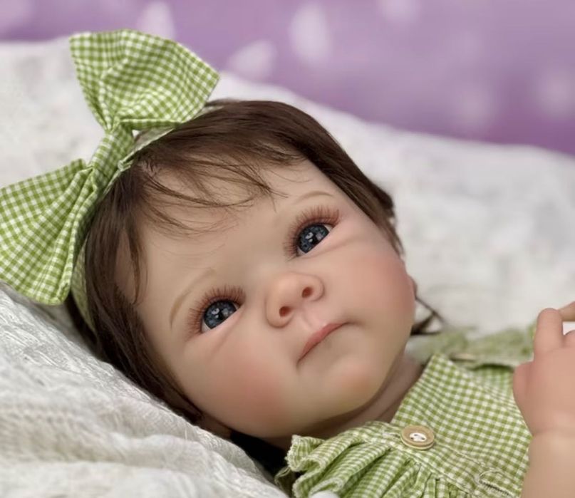 Bebelus papusa Reborn moale corp silicon NOUA