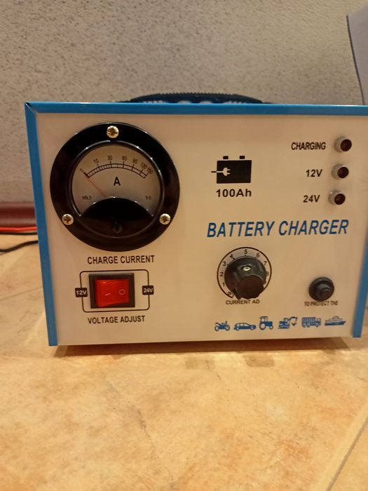 Зарядно устройство 12-24 волта 100А