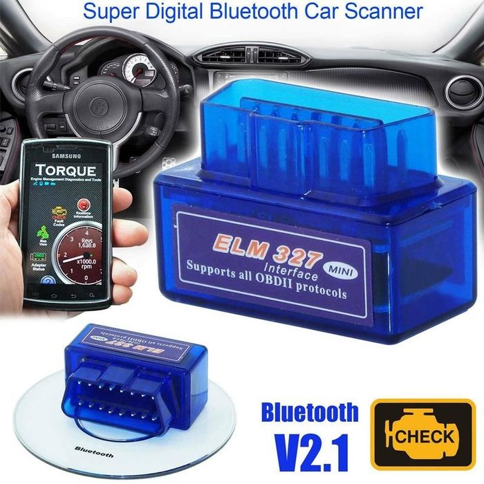 Obd 2 car scaner elm327 сканер датчик