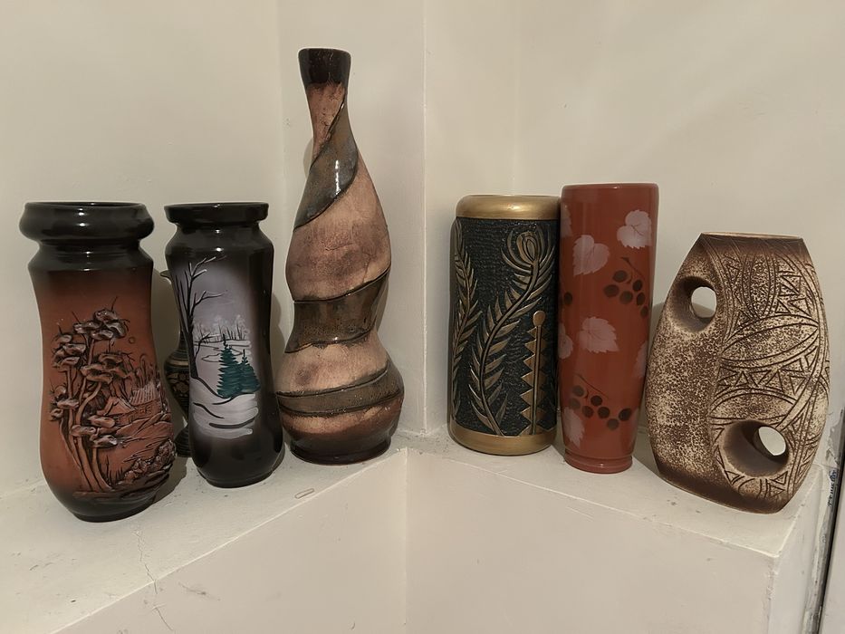 Вазы для цветов керамические