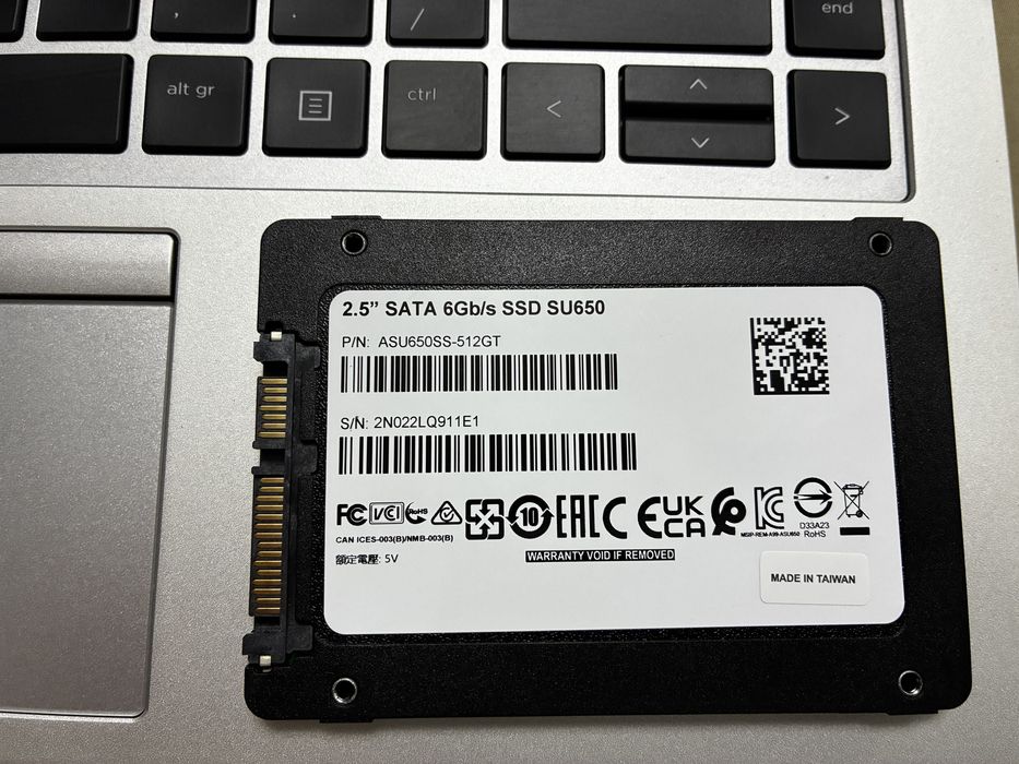 Ssd adata 500GB 2.5”