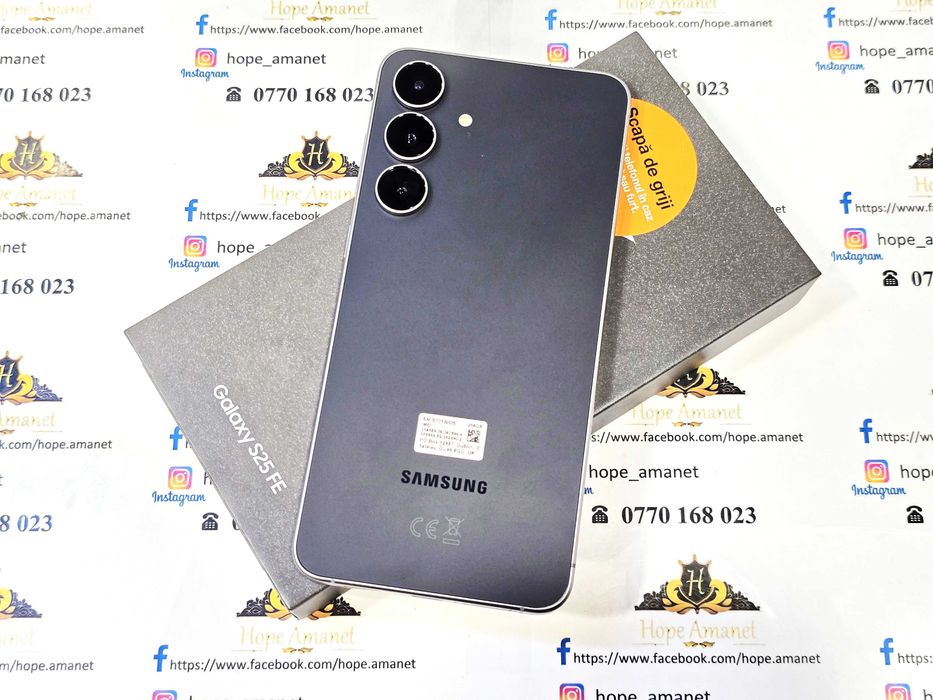 Hope Amanet P7 Samsung S25 FE 256GB NOU