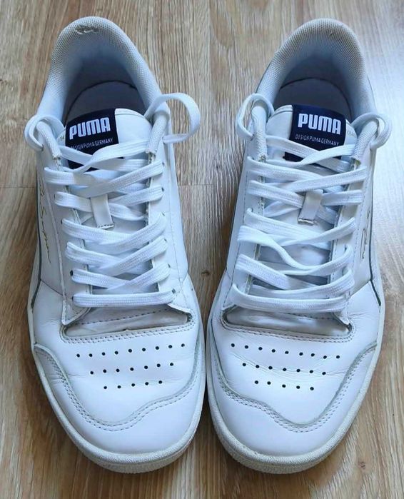 100% Оригинални мъжки маратонки от естествена кожа PUMA - RALPH SAMPSON!