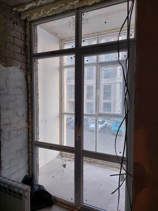 Панорамное Пластиковое окно балконный блок стеклопакет: 99 000 тг ...