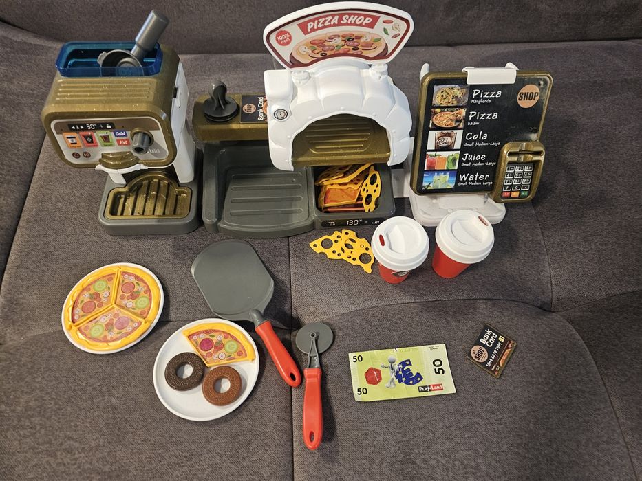 Детски настолни игри ,фотоапарат, pizza shop