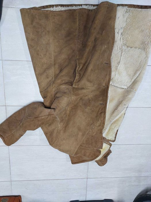 Мъжки кожух от естествена кожа