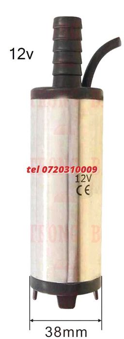 Pompa Submersibila Pentru Transfer Motorina Lichide 12v 40w