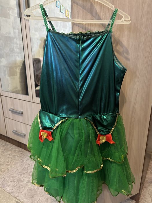 Новогоднее платье ёлочка