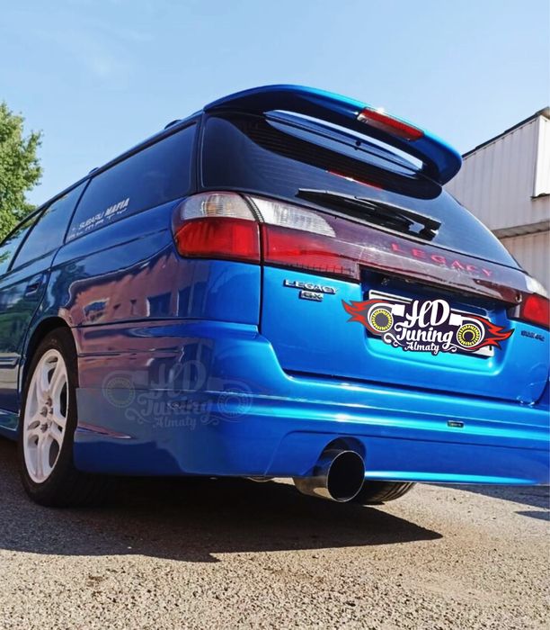 Губа C-West на задний бампер Subaru Legacy BH