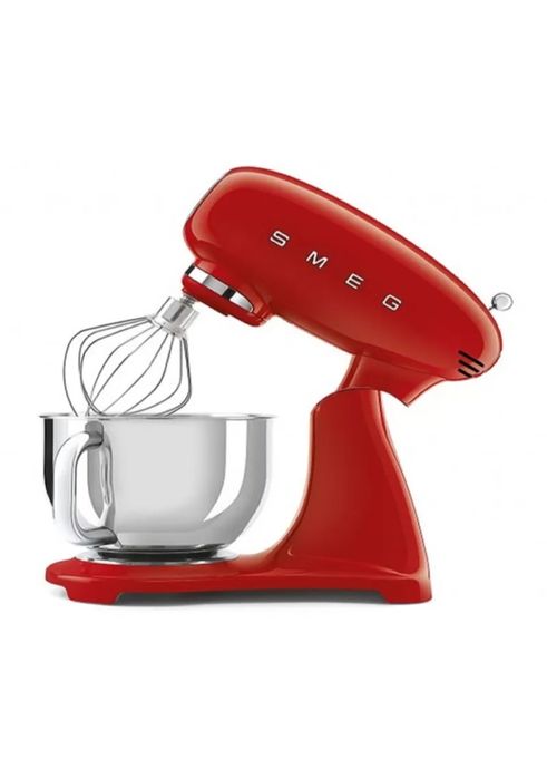 Mixer cu bol retro Smeg SMF03RDEU,10 viteze, 800W, Direct Drive, Rosu