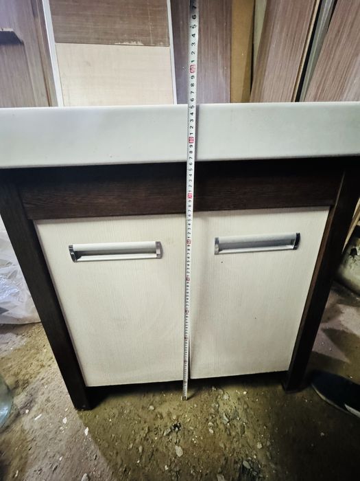 Раковина с тумбой б/у