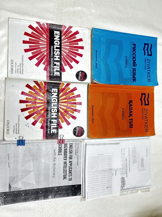 Книги для подготовки в НИШ