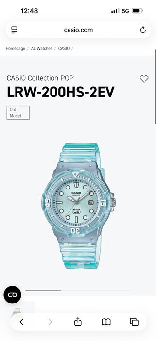 Женски часовник Casio LRW-200HS-2EV