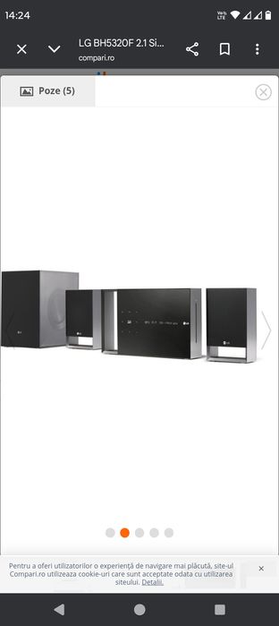 Vând sistem audio LG