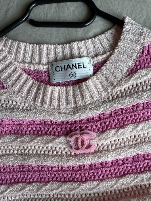 плетена блуза Chanel