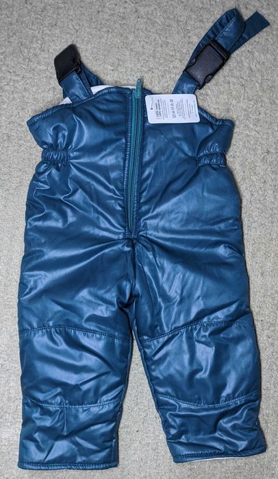 Нов детски зимен ватиран гащеризон Rainy 74 см (6-9м)