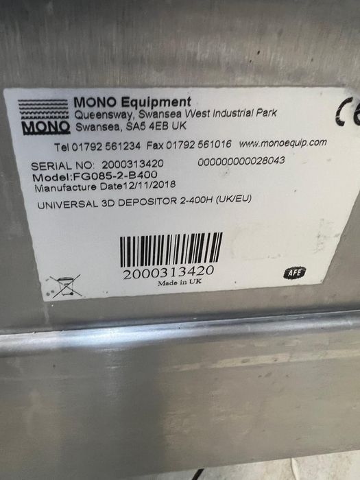 Vindem masina de turnat creme Mono