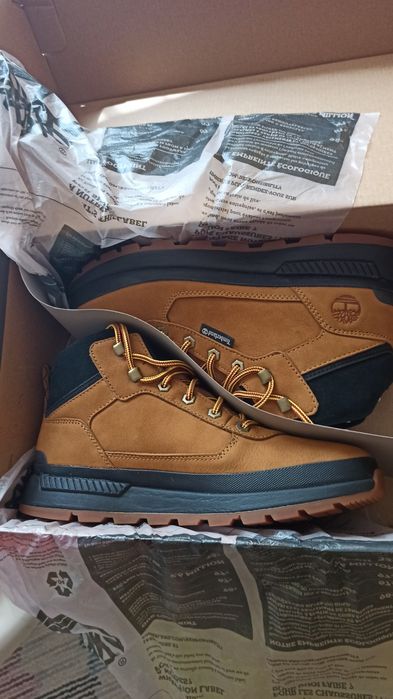 Ghete Timberland Piele Nabuc Field Trekker, noi, m 42, usor negociabil