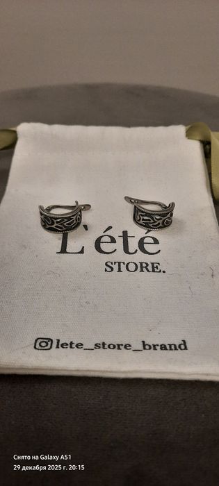 продам украшения из серебра