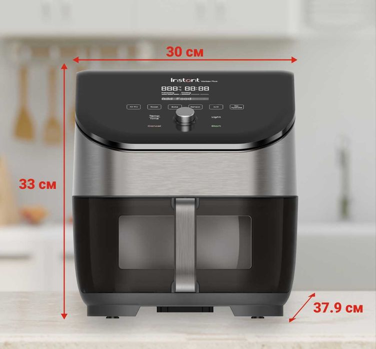 Еър Фрайър Instant Vortex PLUS ClearCook & OdourErase