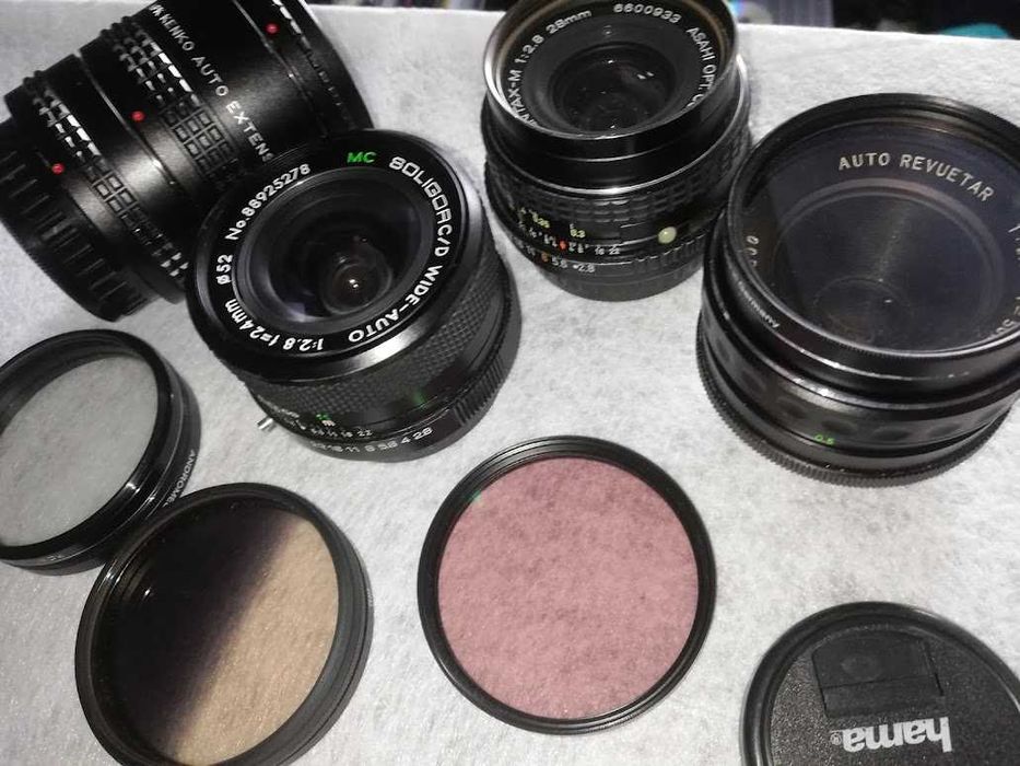 vand obiective aparate foto de colectie,vintage,filtre