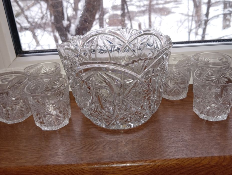 Продам хрусталь СССР из 7 предметов
