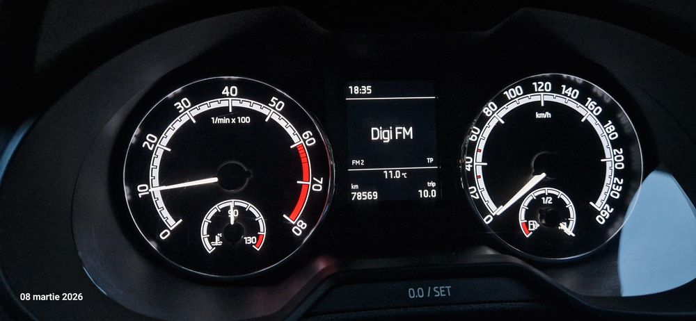 Skoda Octavia 3 Fl, 1.0TSI 115CP 2018, Climatronic 81000 km.