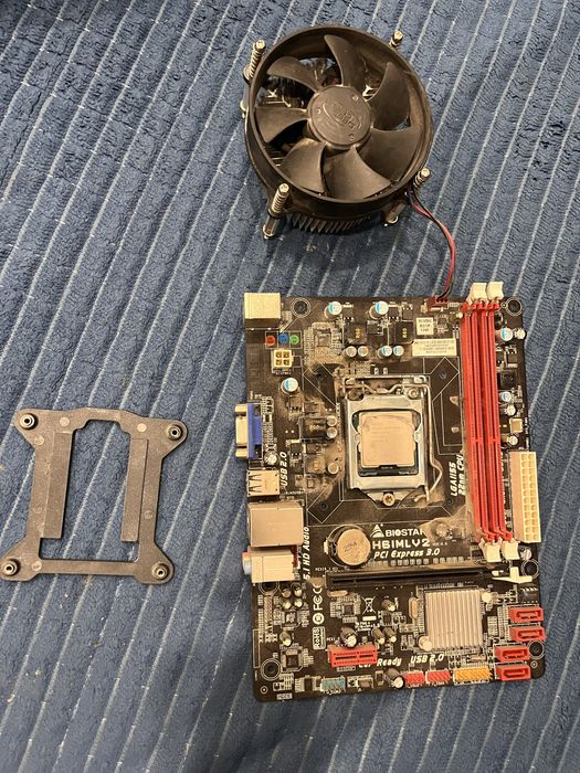 Продам материнскую плату и процессор