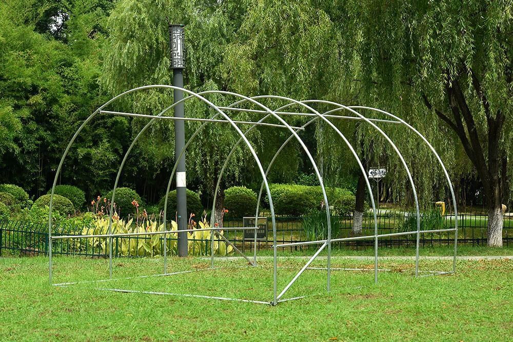 Solar gradina cu schelet metalic 4 x 3 m cu ferestre de aerisire

0 Re